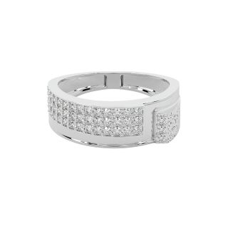 Carl Round Diamond Ring For Men